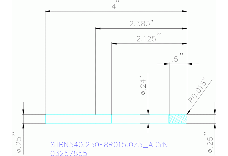 STRN540.250E8R015.0Z5 ALCRN