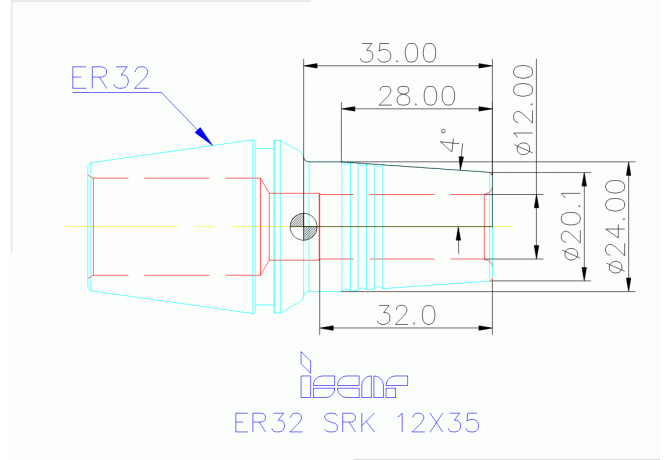 ER32 SRK 12X35