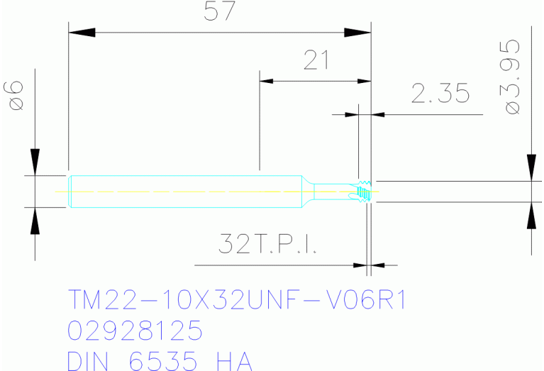 TM22-10X32UNF-V06R1