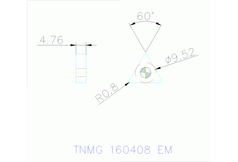 TNMG 160408 EM TT5080