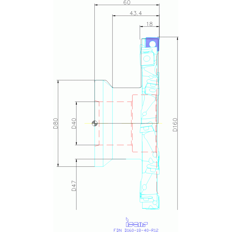 FDN D160-18-40-R12