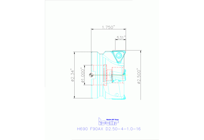 H690 F90AX D2.50-4-1.0-16