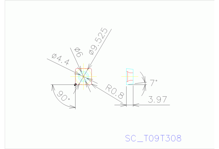 SCMT09T308N-LB AC8115P