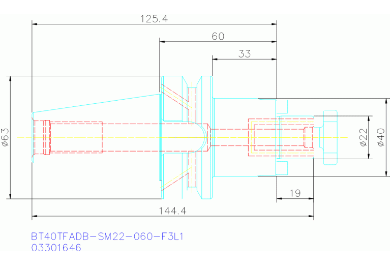 BT40TFADB-SM22-060-F3L1