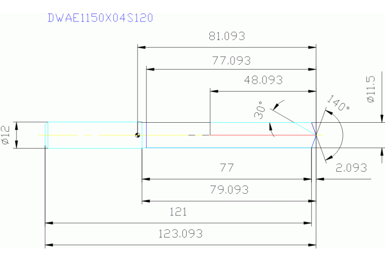 DWAE1150X04S120 DP102A