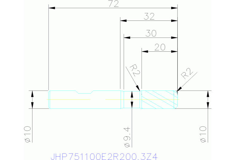 JHP751100E2R200.3Z4 HXT