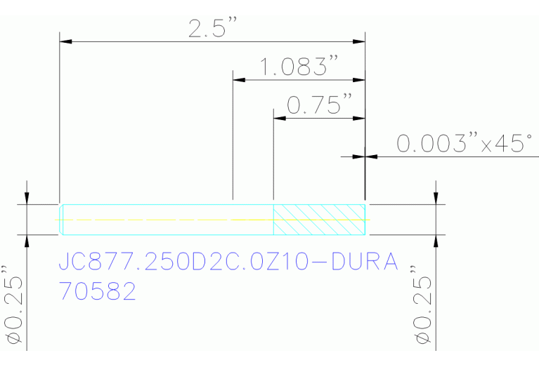 JC877.250D2C.0Z10-DURA