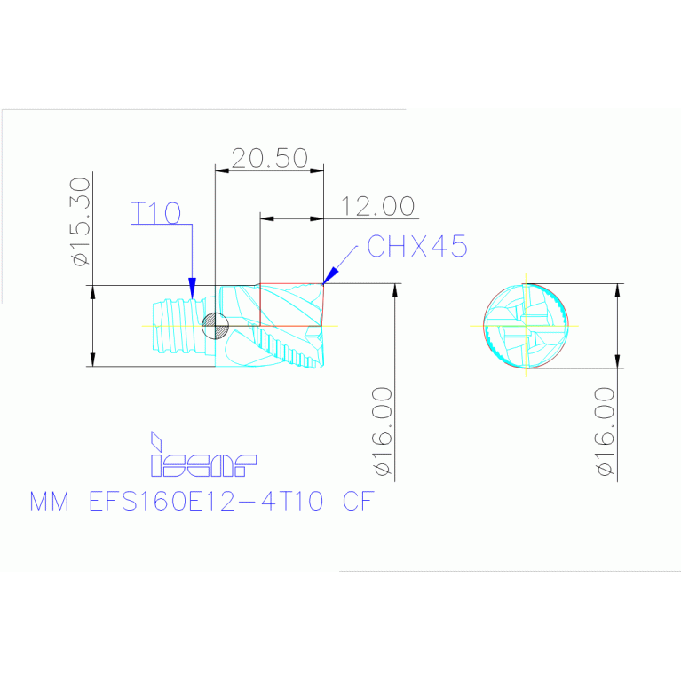 MM EFS160E12-4T10 CF IC908