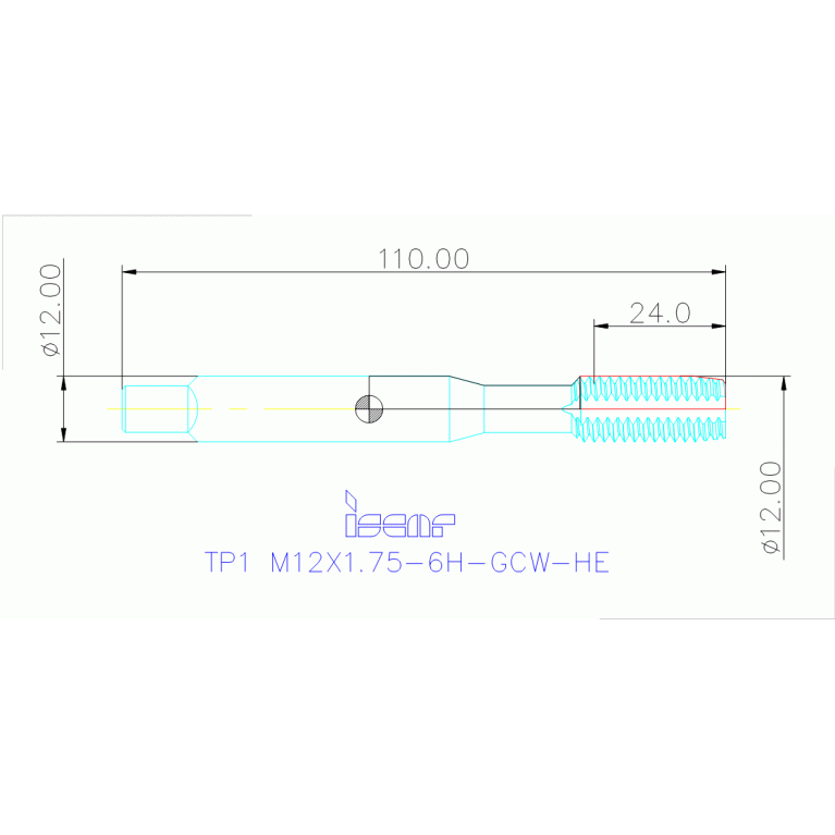 TP1 M12X1.75-6H-GCW-HE
