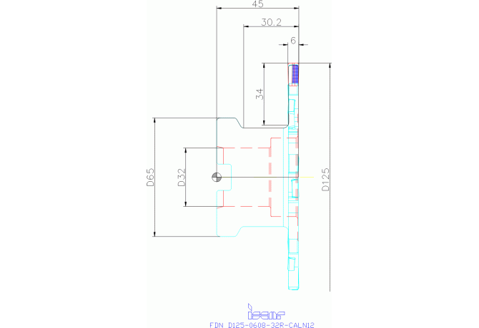 FDN D125-0608-32R-CALN12