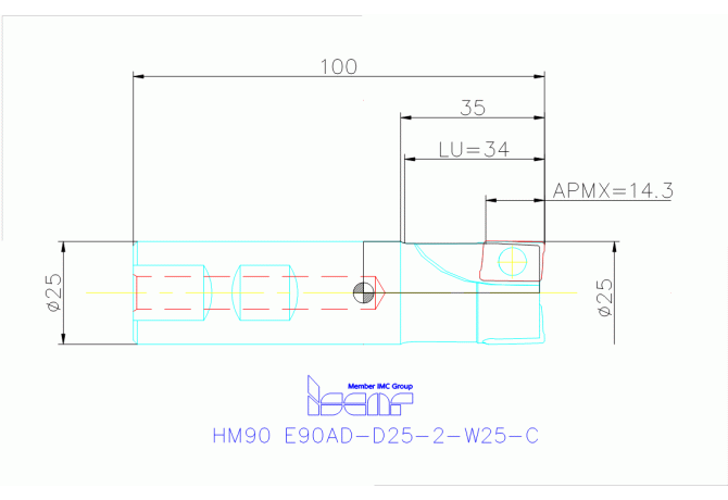 HM90 E90AD-D25-2-W25-C