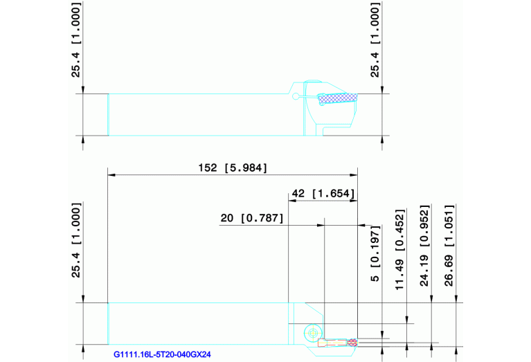 G1111.16L-5T20-040GX24
