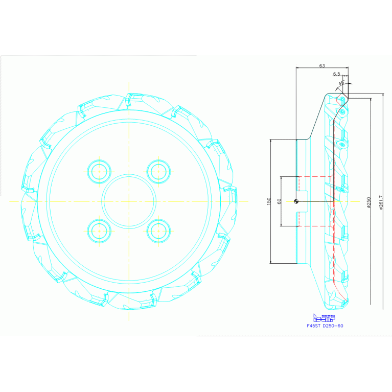 F45ST D250-60