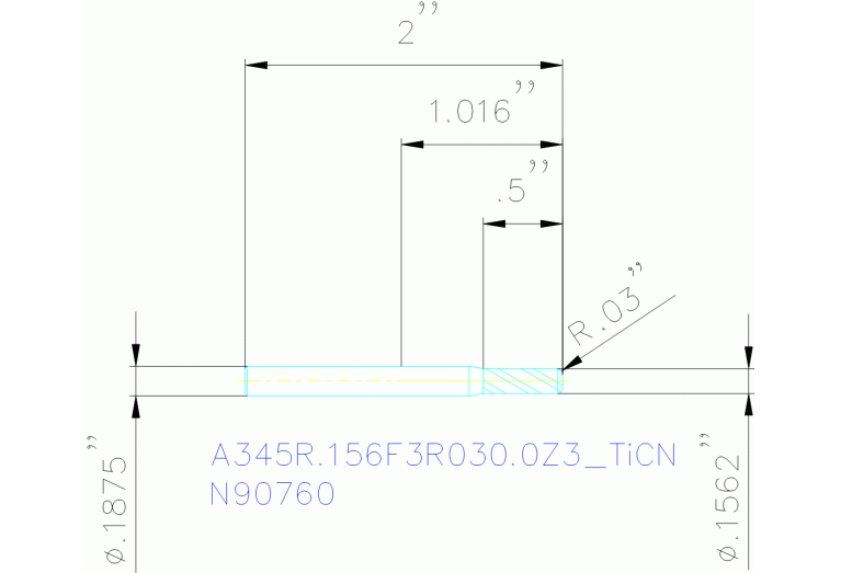 A345R.156F3R030.0Z3 TICN