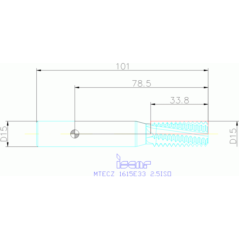 MTECZ 1615E33 2.5ISO IC908