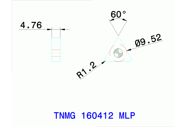 TNMG 160412 MLP TT8125