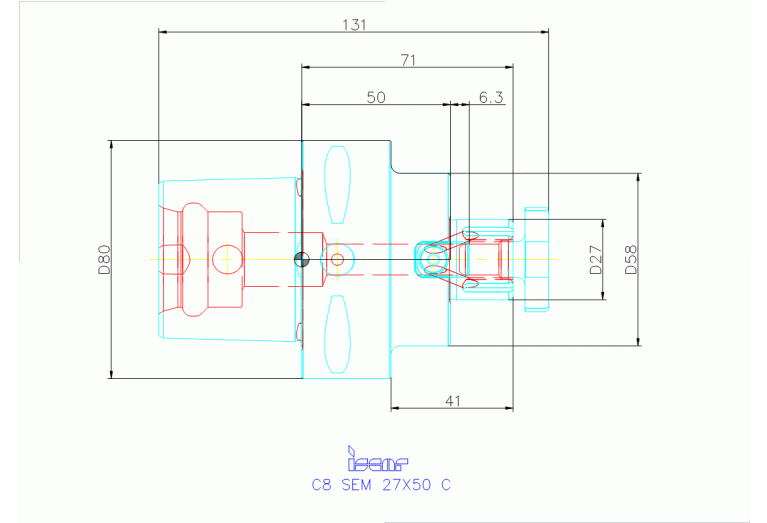 C8 SEM27X50 C