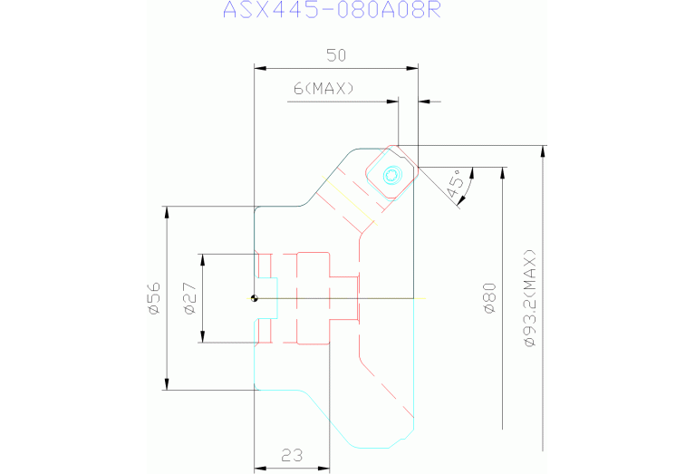 ASX445-080A08R