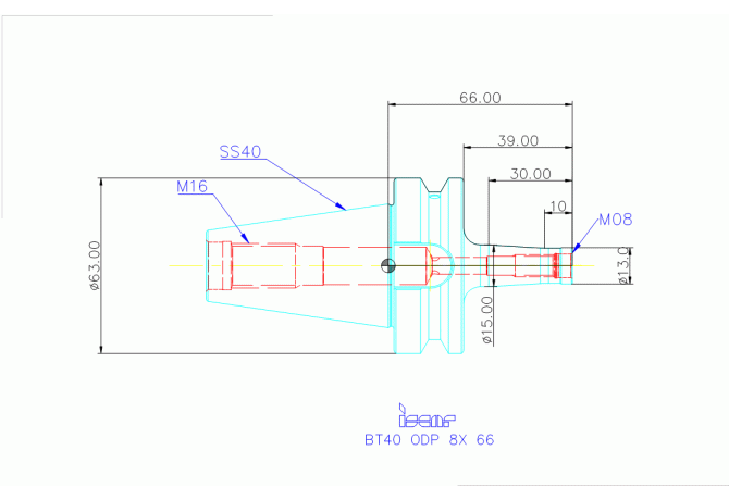 BT40 ODP 8X 66