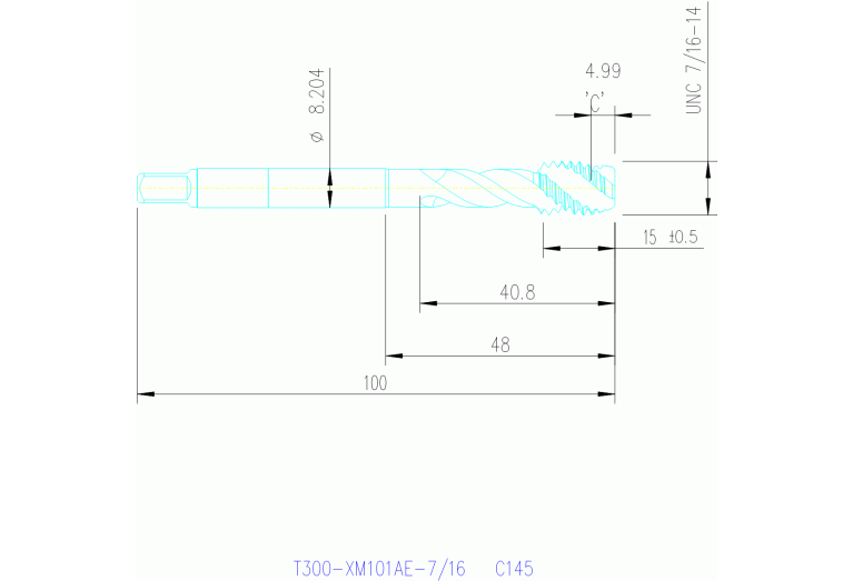 T300-XM101AE-7/16 C110