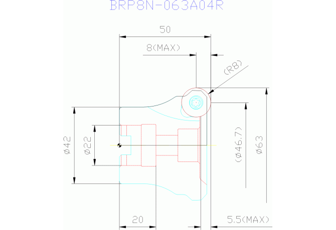 BRP8N-063A04R