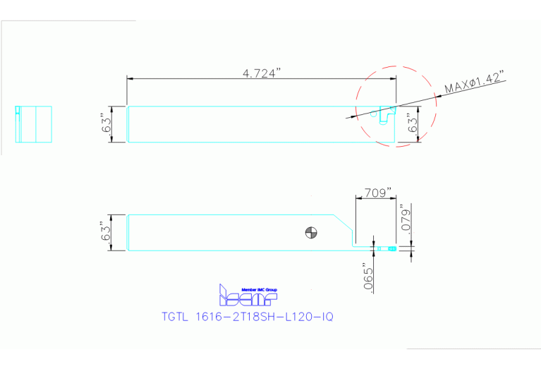 TGTL 1616-2T18SH-L120-IQ