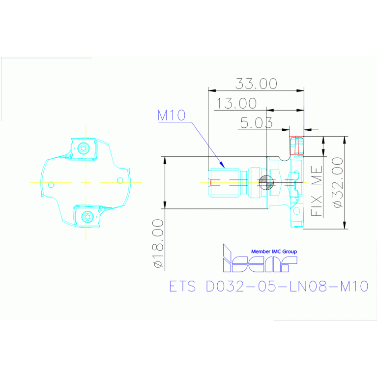 ETS D032-05-LN08-M10