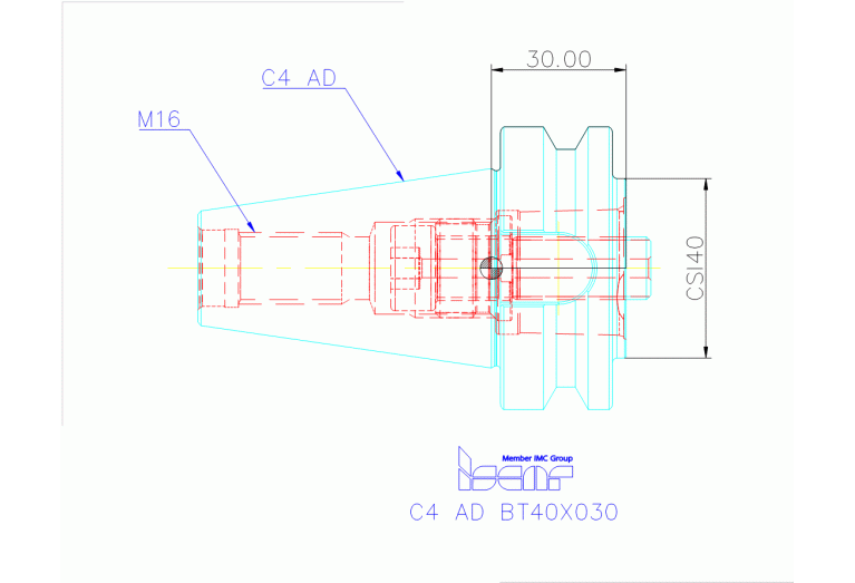 C4 AD BT40X030 ADB