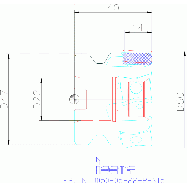 F90LN D050-05-22-R-N15