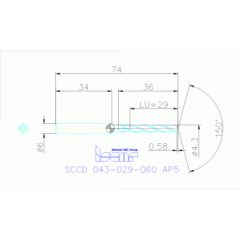 SCCD 043-029-060 AP5 IC908