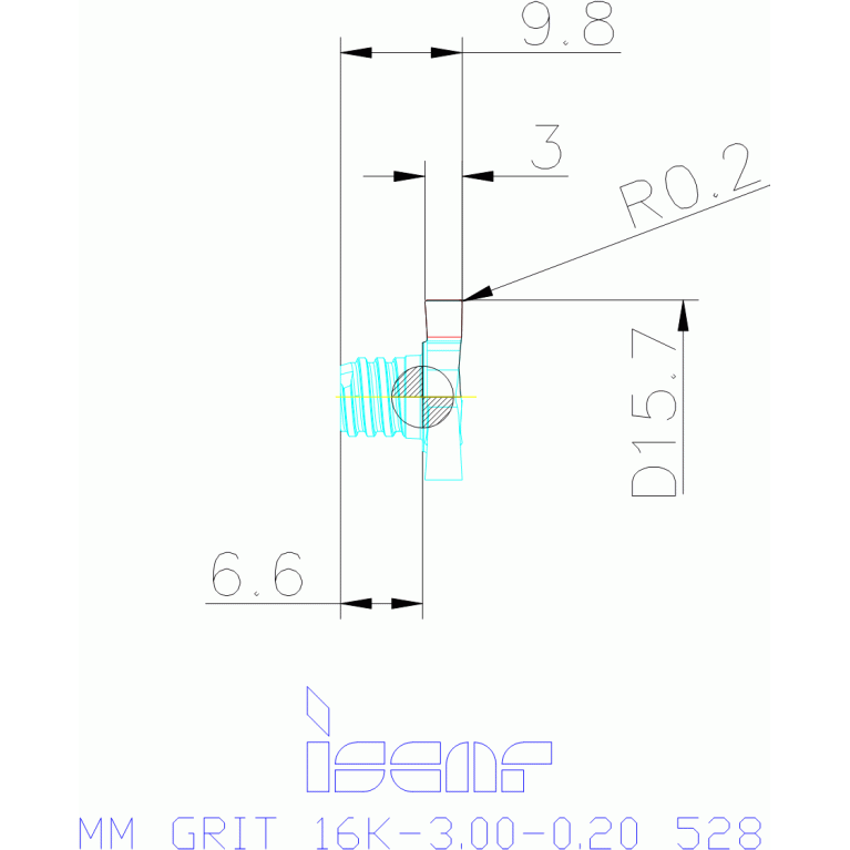 MM GRIT 16K-3.00-0.20 IC528