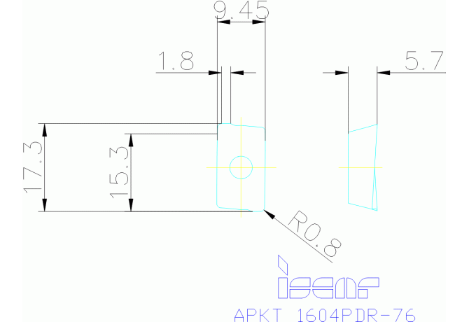 APKT 1604PDR-76 IC250