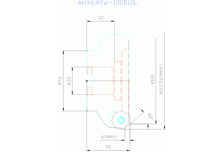 AHX640W-100B10L