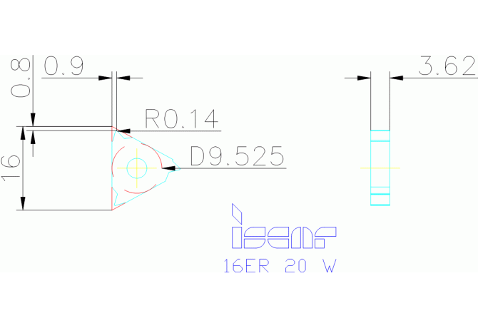 16ER 20 W IC908