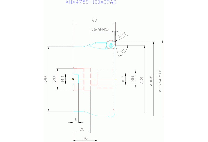 AHX475S-100A09AR