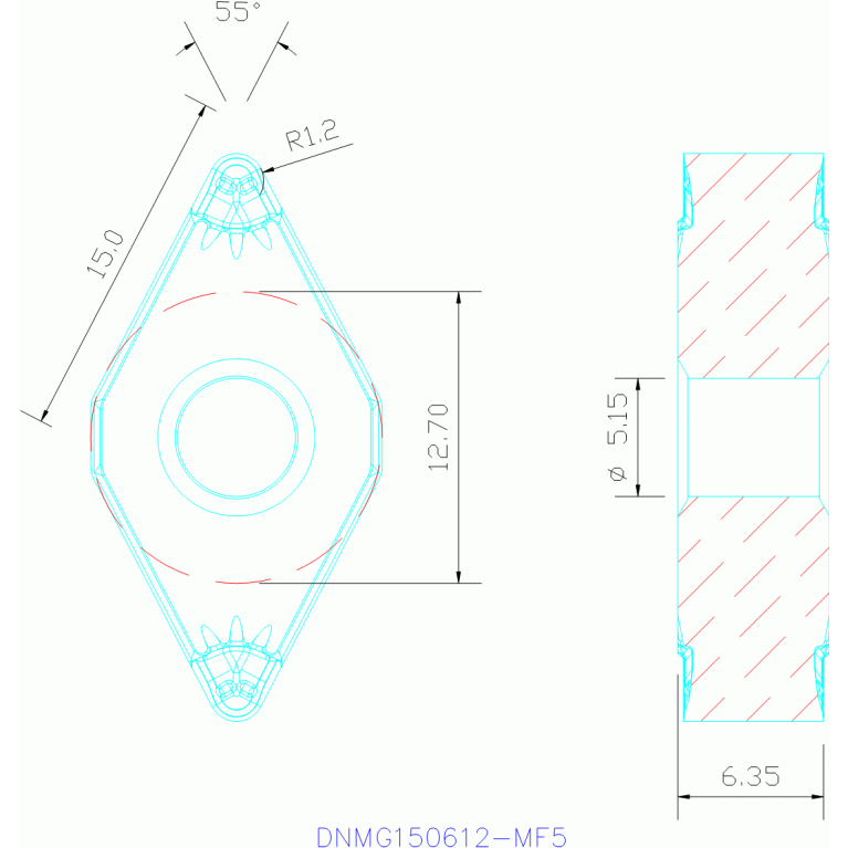 DNMG150612-MF5 TH1500