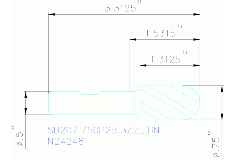 SB207.750P2B.3Z2 TIN