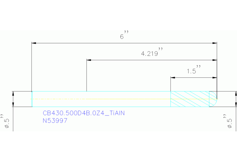 CB430.500D4B.0Z4 TIALN