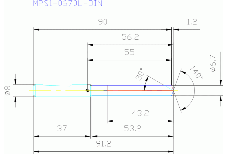 MPS1-0670L-DIN DP1021