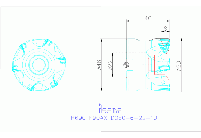 H690 F90AX D050-6-22-10