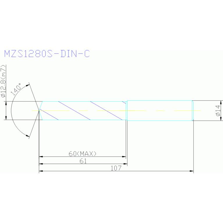 MZS1280S-DIN-C GP20M