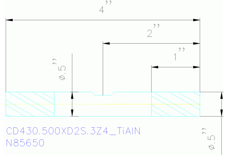 CD430.500XD2S.3Z4 TIALN