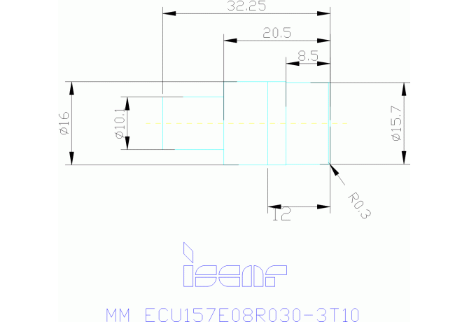 MM EA160B10R3.0-3T10 IC08