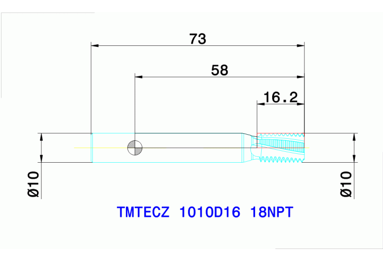 MTECZ 1010D16 18NPT IN2005