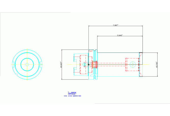 HSK A100 MB80X180