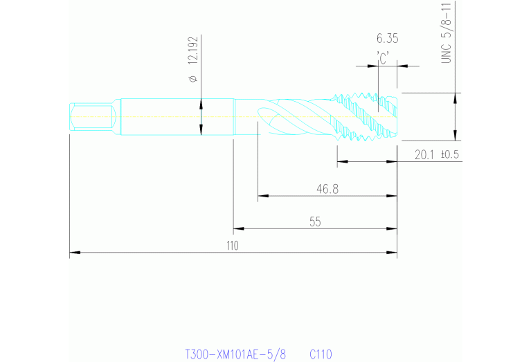 T300-XM101AE-5/8 C110