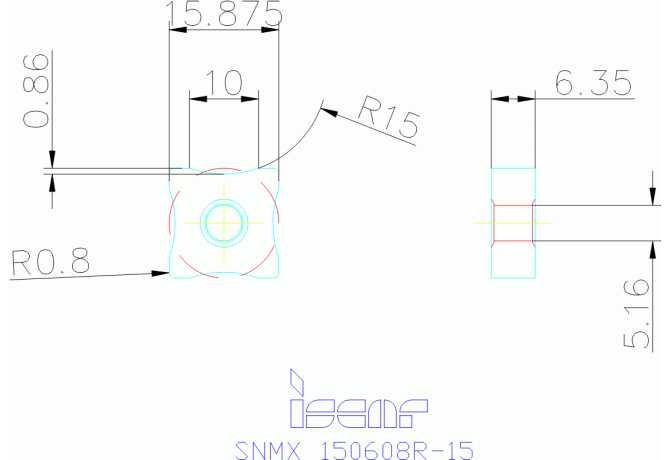 SNMX 150608R-15 IC418