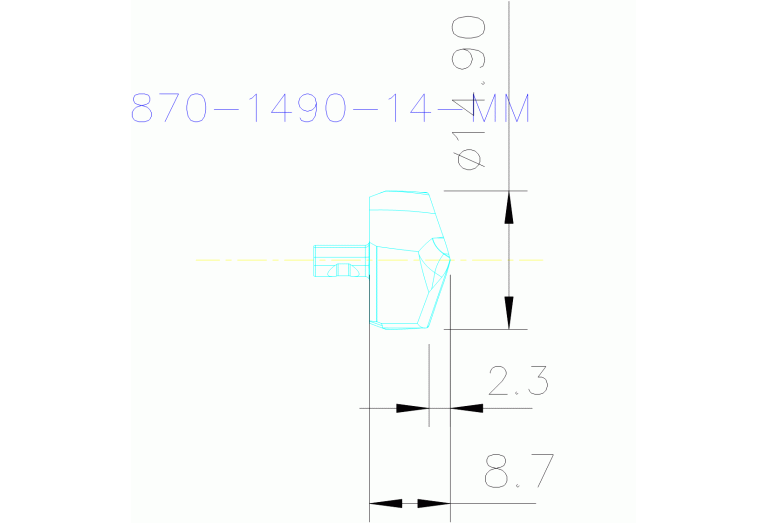 870-1490-14-MM 2234