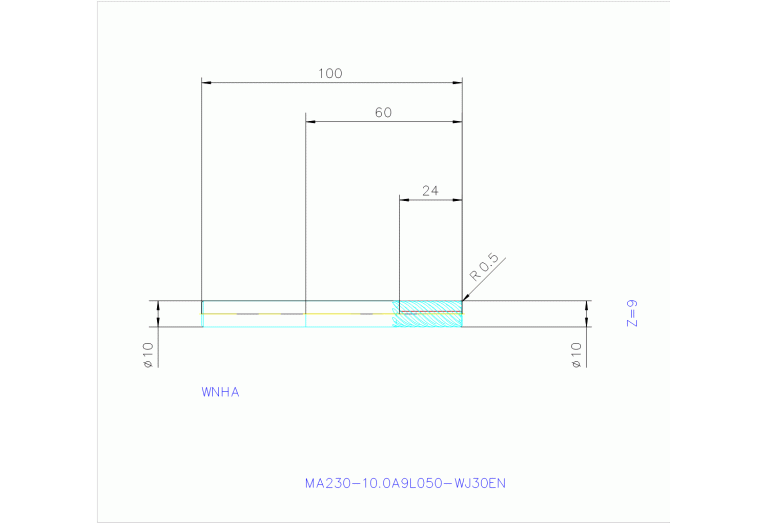 MA230-10.0A9L050-WJ30TF