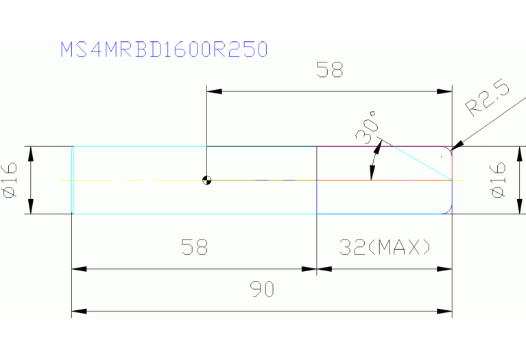 MS4MRBD1600R250